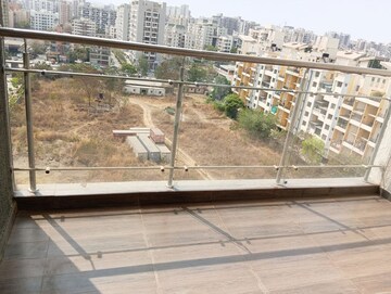 Balcony in 2 BHK Apartment at Paranjape Broadway, Wakad – for Rent