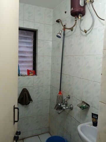Bathroom in 1 BHK Apartment at Janki Heights, Aundh – for Rent