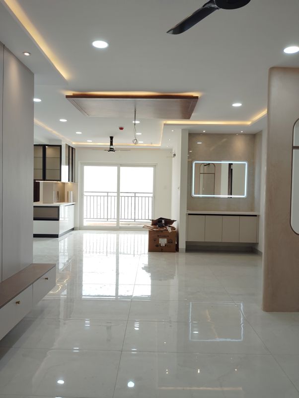 3 BHK + Pooja Room Apartment For Rent in Poulomi Avante