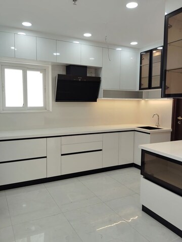 Kitchen in 3 BHK Apartment at Poulomi Avante, Kokapet – for Rent