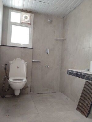 Bathroom in 4 BHK Apartment at Prestige Beverly Hills, Kokapet – for Rent