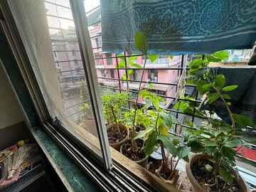 Balcony in 2 BHK Apartment at Seawoods Sector 44 – for Rent