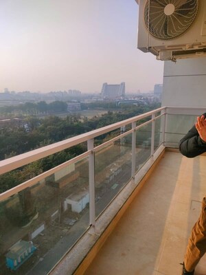 Balcony in 2 BHK Apartment at Sector 27 Yamuna Expressway – for Rent