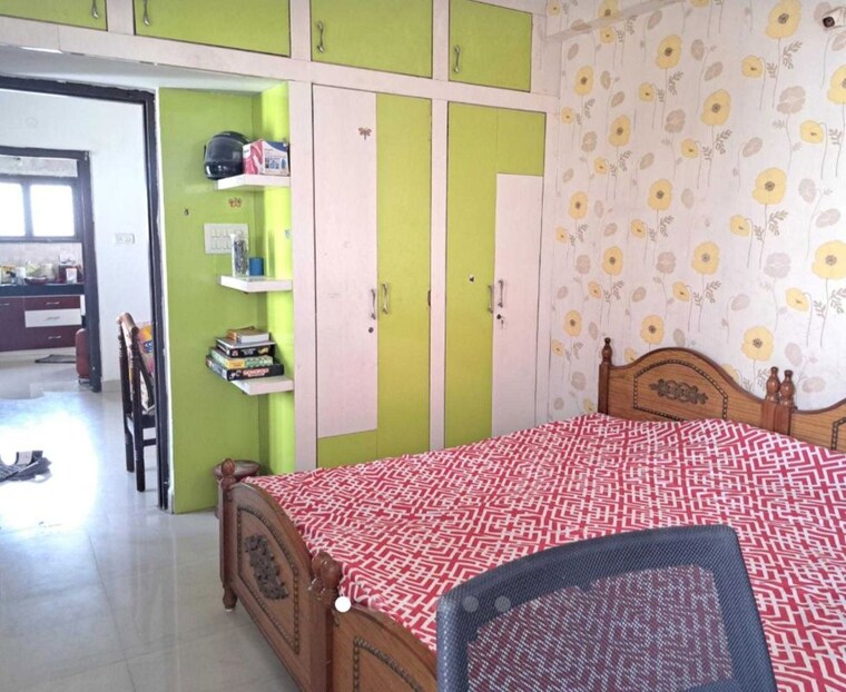 Bedroom, srija-eeco-valley 2 Bedroom 1227 Sq.Ft. Apartment In Chanda Nagar Hyderabad 9931272