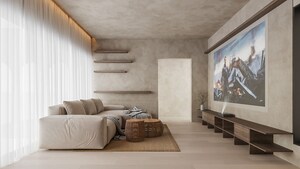 Living Room in 3 BHK Villa at Bavla – for Sale