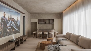 Living Room in 3 BHK Villa at Bavla – for Sale