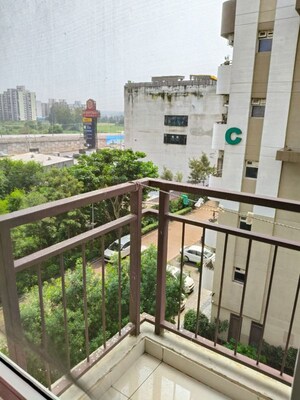 Balcony in 1 RK Apartment at Barnala Green Lotus Avenue, Ambala Highway – for Rent