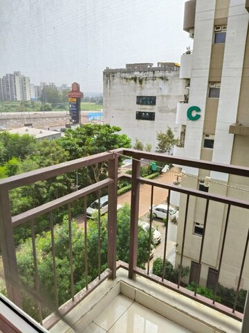 Balcony in 1 RK Apartment at Barnala Green Lotus Avenue, Ambala Highway – for Rent