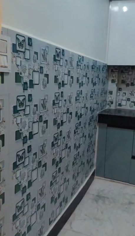 Kitchen in 3 BHK Builder Floor at Govindpuram – for Sale