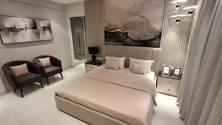 Bedroom, northview-homez 3 Bedroom 1200 Sq.Ft. Apartment In Ambala Highway Zirakpur 9931331