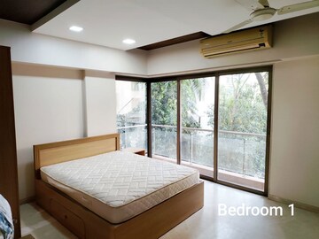 Bedroom in 3 BHK Apartment at Eminente I, Khar West – for Rent