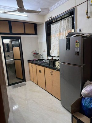 Kitchen in 1 RK Apartment at Mahim Landmark, Mahim – for Rent