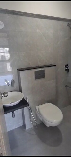 Bathroom in 2 BHK Apartment at Pratham ARC Aura, Andheri West – for Rent
