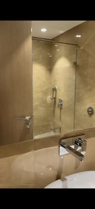 Bathroom in 3 BHK Apartment at L Nagpal Bhagirathi Sadan, Khar West – for Rent