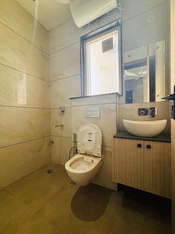Bathroom in 4 BHK Builder Floor at Ansal API Esencia, Sector 67 – for Sale