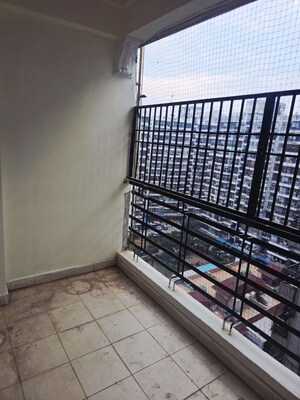 Balcony in 2 BHK Apartment at GH-7 Crossings Republik, Vijay Nagar – for Rent