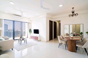 Living Room in 2 BHK Apartment at Sunteck City Avenue 1, Goregaon West – for Sale