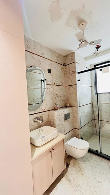 Bathroom in 4 BHK Builder Floor at Ansal API Versalia, Sector 67a – for Sale