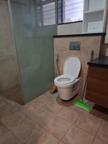 Bathroom in 3.5 BHK Apartment at Banjara Hills – for Rent