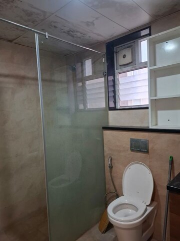 Bathroom in 3.5 BHK Apartment at Banjara Hills – for Rent