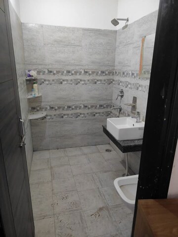 Bathroom in 3 BHK Apartment at Chandigarh Airport – for Rent