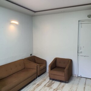 Living Room in 1 BHK Apartment at Iris CHS, Kasarvadavali – for Rent