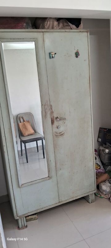 Bathroom in 1 BHK Apartment at Iris CHS, Kasarvadavali – for Rent