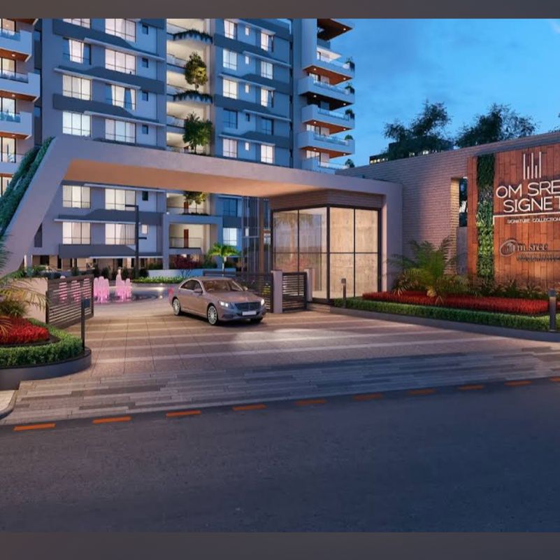 3 BHK + Pooja Room 2755 Sq.Ft. Apartment in Om Sree Signet