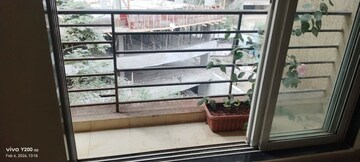 Balcony in 1 BHK Apartment at Soham Parijat Gardens, Ghodbunder Road – for Rent