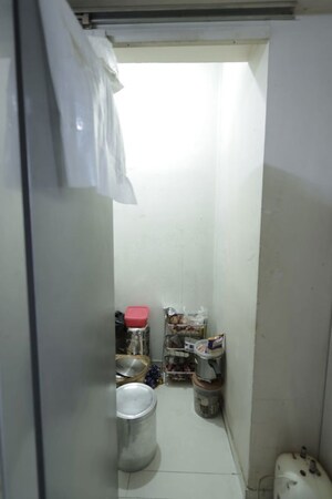 Bathroom in 1 BHK Apartment at Soham Parijat Gardens, Ghodbunder Road – for Rent