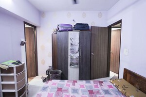 Bedroom in 1 BHK Apartment at Soham Parijat Gardens, Ghodbunder Road – for Rent