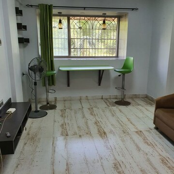 Living Room in 1 BHK Apartment at Puranik Hometown, Ghodbunder Road – for Rent