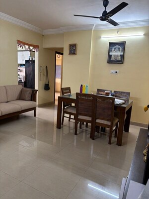 Master Bedroom in 1 BHK Apartment at Puranik Hometown, Ghodbunder Road – for Rent