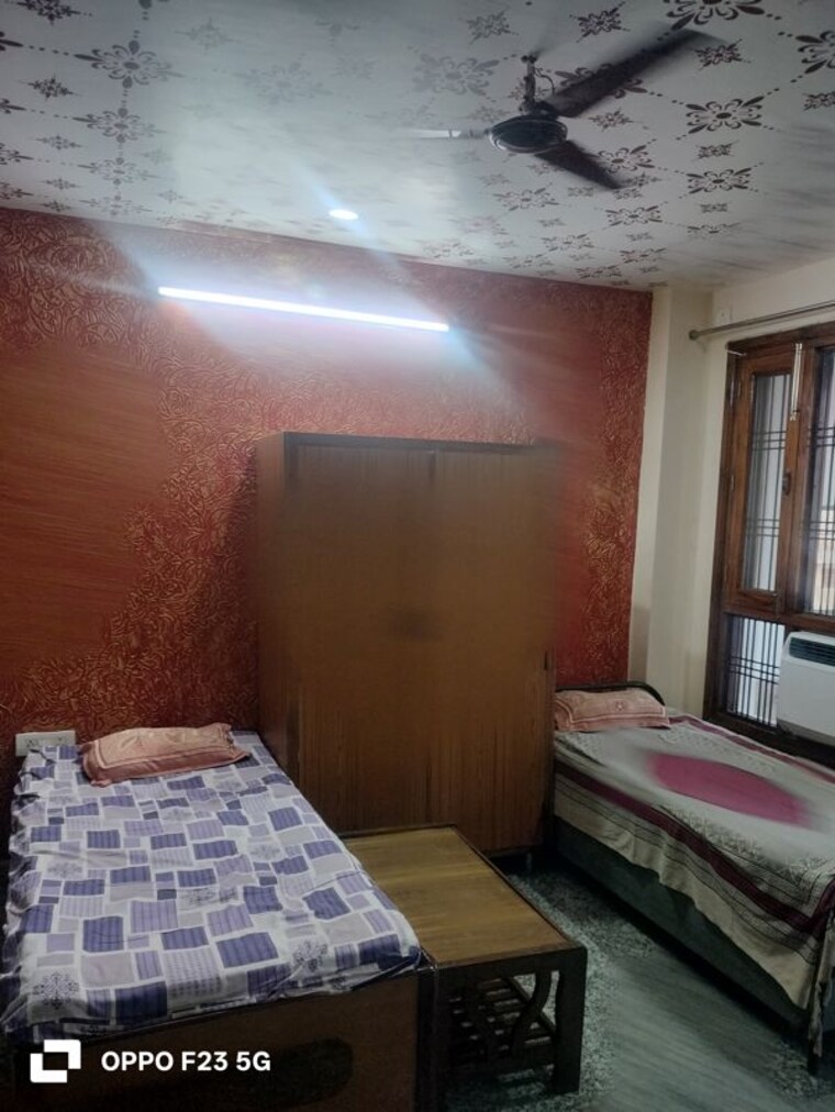 Bedroom, gomti nagar 1 RK 1200 Sq.Ft. Builder Floor In Gomti Nagar Lucknow 9931659