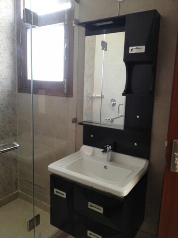 Bathroom in 3 BHK Builder Floor at Anand Niketan – for Rent