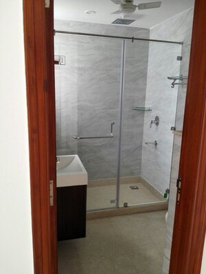 Bathroom in 3 BHK Builder Floor at Anand Niketan – for Rent