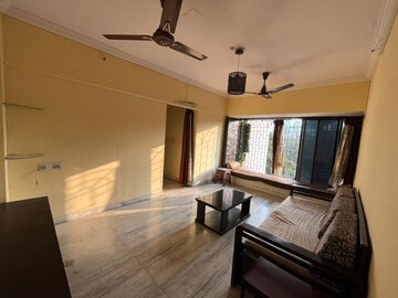 Living Room in 2 BHK Apartment at Anand Sagar Residency CHS, Khopat – for Rent