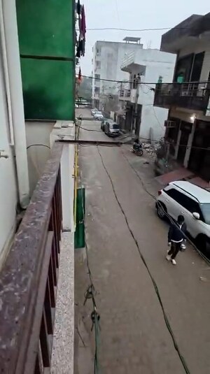 Balcony in 2 BHK Builder Floor at  Balaji Enclave, Govindpuram – for Sale