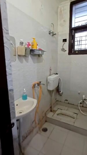 Bathroom in 2 BHK Builder Floor at  Balaji Enclave, Govindpuram – for Sale
