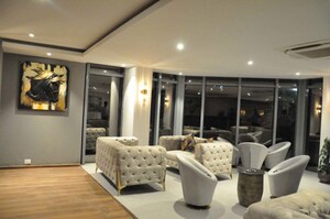 Living Room in 3 BHK Apartment at Anant Raj Maceo, Sector 91 – for Sale