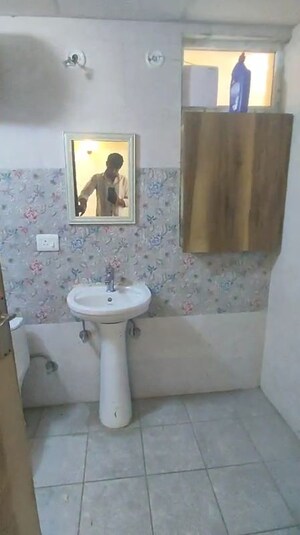 Bathroom in 2 BHK Apartment at Rise Organic Homes, Mahurali – for Rent