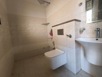 Bathroom in 3 BHK Builder Floor at RWA Residential Society Sector 46, Sector 46 – for Rent