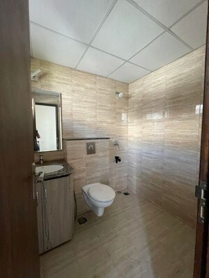 Bathroom in 3 BHK Builder Floor at BPTP Amstoria, Sector 102 – for Rent