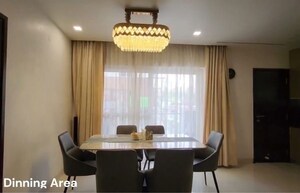 Dining area in 4 BHK Apartment at RPC The Park, Khajaguda – for Sale
