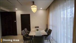 Dining area in 4 BHK Apartment at RPC The Park, Khajaguda – for Sale