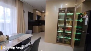 Living Room in 4 BHK Apartment at RPC The Park, Khajaguda – for Sale