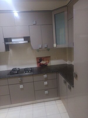 Kitchen in 3 BHK Builder Floor at Sushant Lok 2, Sector 57 – for Rent