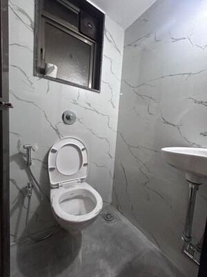 Bathroom in 1 BHK Apartment at Adnani Glory Apartments, Borivali West – for Rent