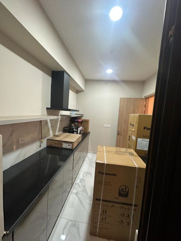 Kitchen, m3m-skywalk 2 Bedroom 1682 Sq.Ft. Apartment In Sector 74 Gurgaon 9931736