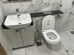 Bathroom in 2 BHK Apartment at M3M Skywalk, Sector 74 – for Rent